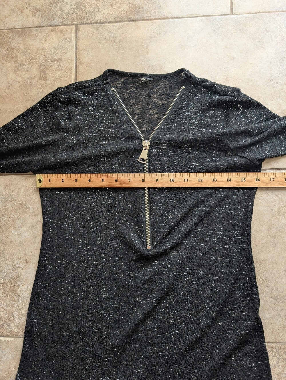 Light metallic thread sweater - Picture 4 of 8